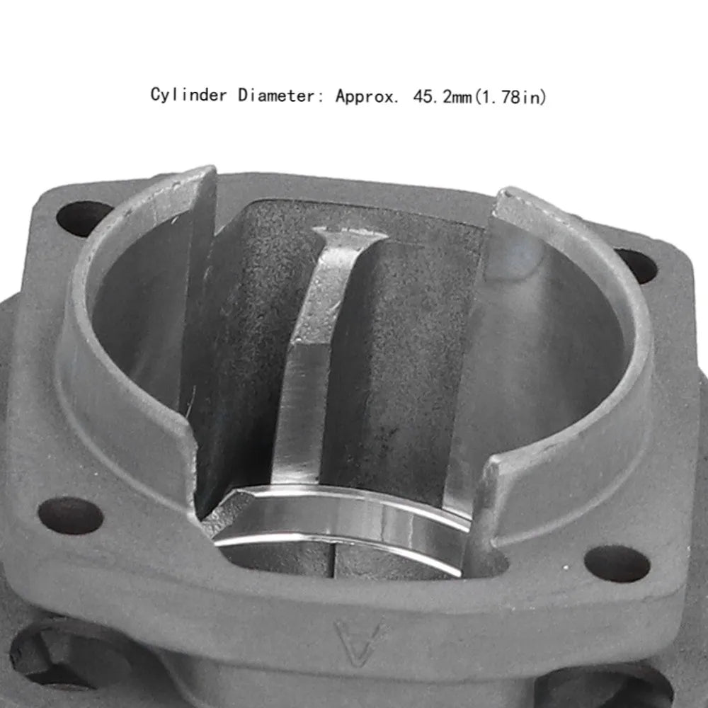Chainsaw Cylinder Piston Kit 45.2mm for 5800 58cc – Universal Fit Chainsaw Cylinder Kit Richie's