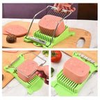 Stainless Steel Luncheon Meat & Egg Slicer – 11-Section Food Slicer Richie's