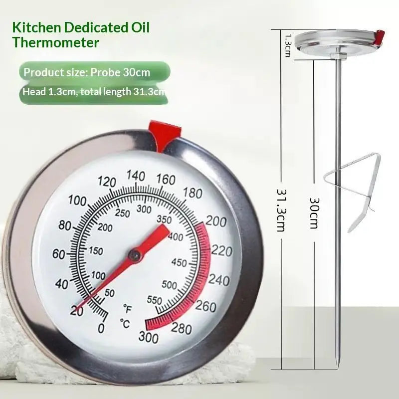 Stainless Steel Kitchen Thermometer Probe – BBQ & Frying Kitchen Thermometer Probe Richie's 30CM