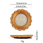 Victorian Vintage Resin Gold Picture Frame – Ornate Antique Style Decorative Picture Frame Richie's