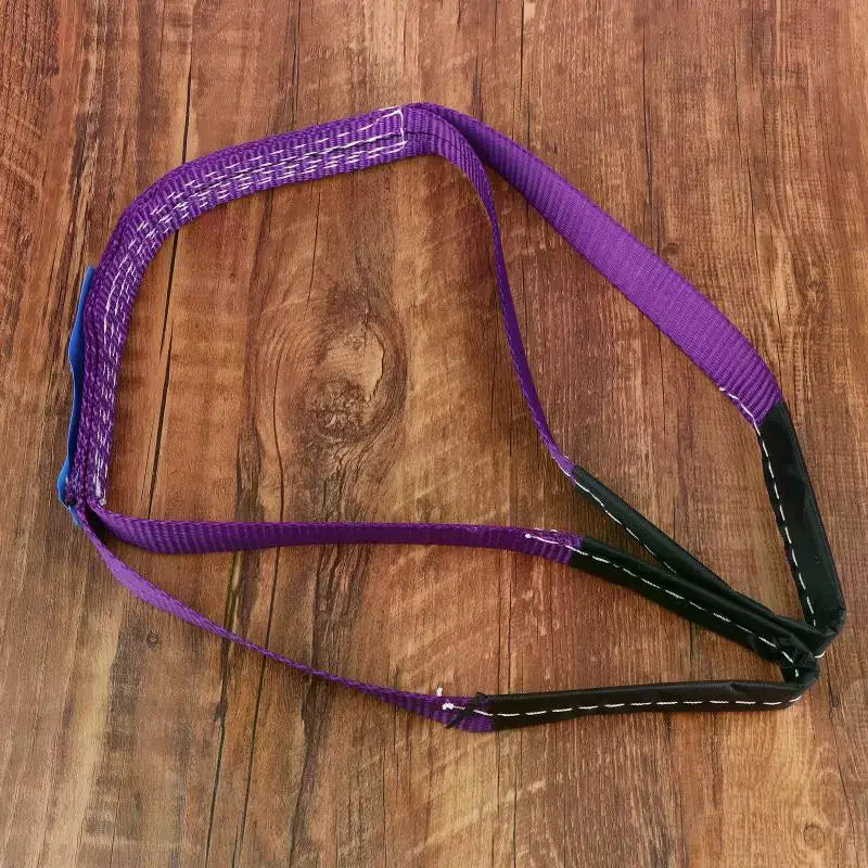 1-Ton Heavy Duty Flat Lift Sling Strap – Double Buckle Lifting Sling Strap Richie's