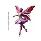 2D Acrylic Ballerina Angel Christmas Hanging Pendant Ornament Christmas Ornament Richie's 7