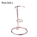 Iron Crystal Display Stand Wand & Orb Holder – Faux Crystal Base Crystal Display Stand Richie's Rose Gold L