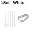 Samsung S Pen Replacement Tips 16-Set with Tweezer | Tab S6–S25 Stylus Pen Tips Richie's 1Set White