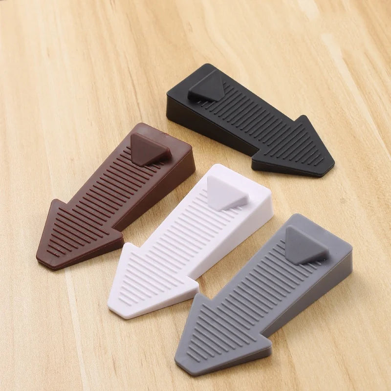 Silicone Self-Adhesive Door Stopper – Nail-Free Floor Mount Door Stopper Richie's