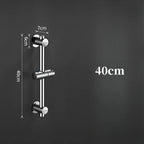 Adjustable Wall Mounted Shower Sliding Bar – Stainless Steel Shower Sliding Bar Richie's 40cm
