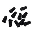 10Pcs 4.1mm PVC Cable Strain Relief Cord Boot Wire Protector Cable Strain Relief Richie's Black
