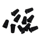 10Pcs 4.1mm PVC Cable Strain Relief Cord Boot Wire Protector Cable Strain Relief Richie's Black