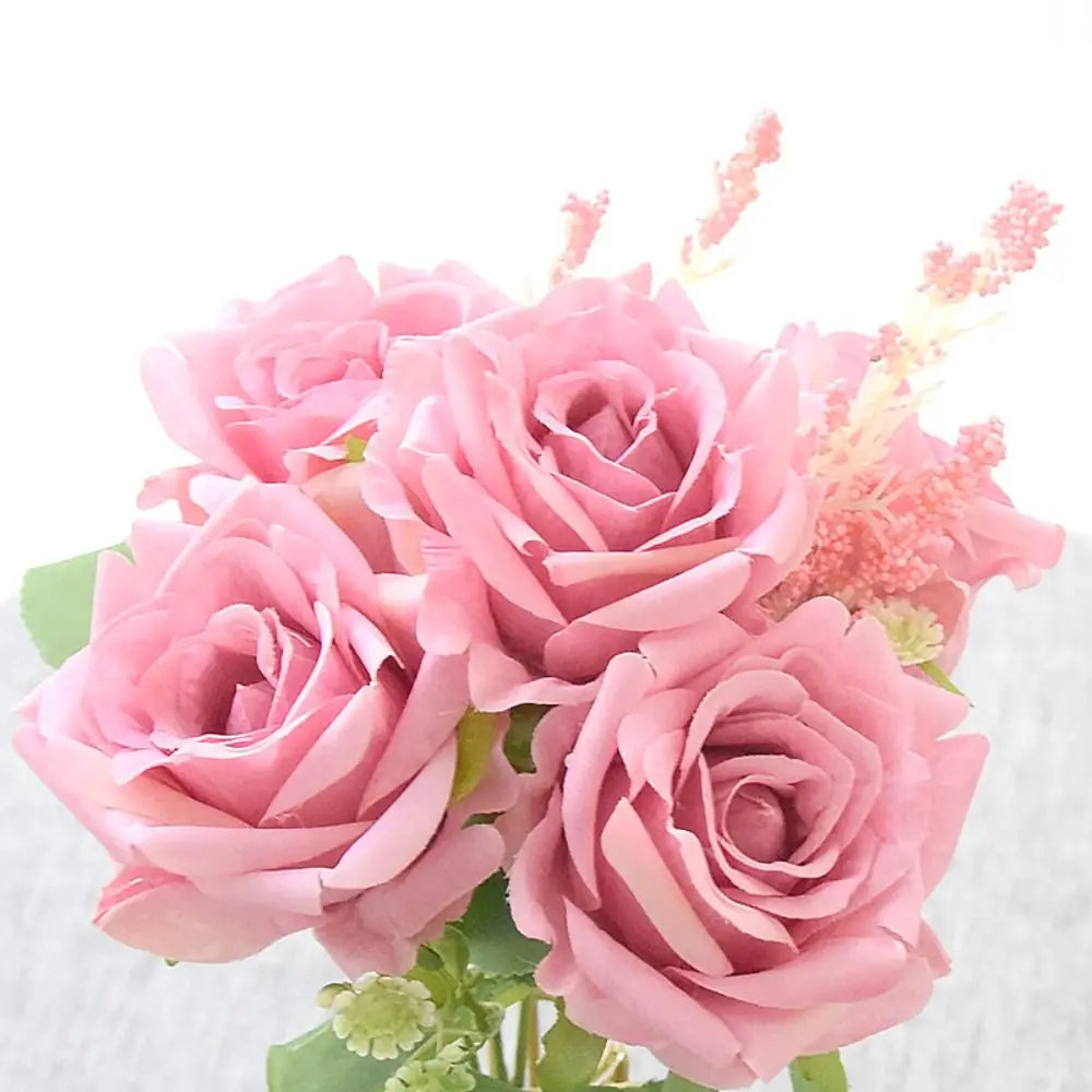 5-Head Silk Artificial Hydrangea Flowers – Lifelike Party Decor Artificial Silk Flowers Richie's