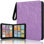 360-Pocket Sports Card Binder Album – Baseball & Football Trading Card Binder Richie's Purple Style A
