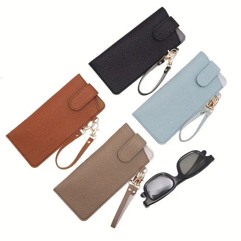 PU Leather Glasses Storage Pouch – Compact Bag Attachment Eyewear Storage Pouch Richie's