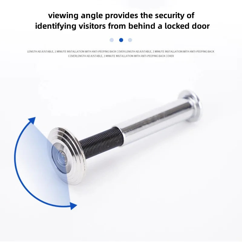 180° HD Wide Angle Door Peephole Viewer – Zinc Alloy Door Viewer Richie's
