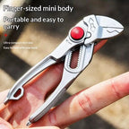 4-Inch 3-in-1 Adjustable Mini Pliers – Non-Slip DIY Hand Tool Adjustable Mini Pliers Richie's