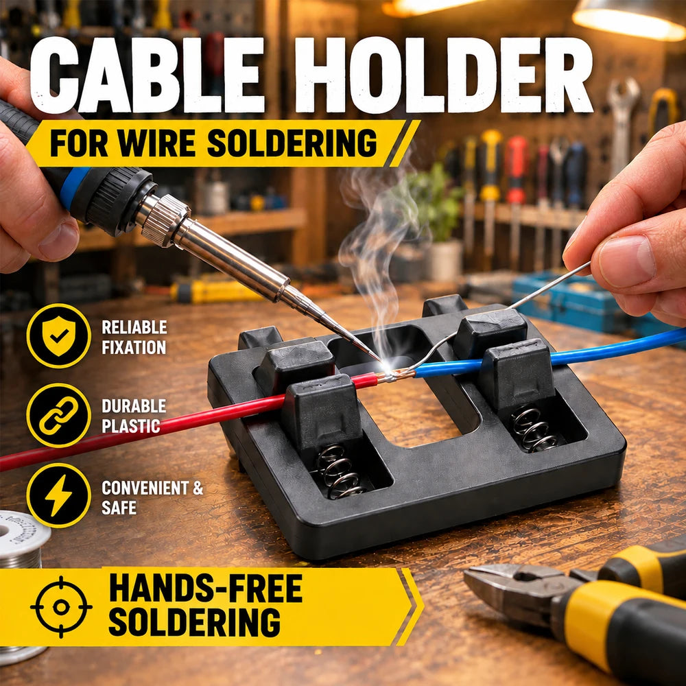 Soldering Helping Hand PCB Holder – Third Hand Clamp Tool Soldering Third Hand Richie's