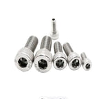 304 Stainless Steel Hollow Socket Cap Screws M3–M12 Allen Bolt Hollow Cap Screws Richie's