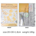 DIY Foil Paper Craft Kit – Gold & Silver Embossing Set Foil Craft Kit Richie's
