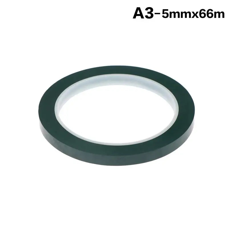 Self-Adhesive Grid Marking Tape 5/8mm 66M – PET Positioning Tape Marking Tape Richie's 5mm Green