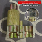 Corrugated Pipe Interface Maker Mould Tool – 5 Sizes Pipe Mould Tool Richie's 20mm