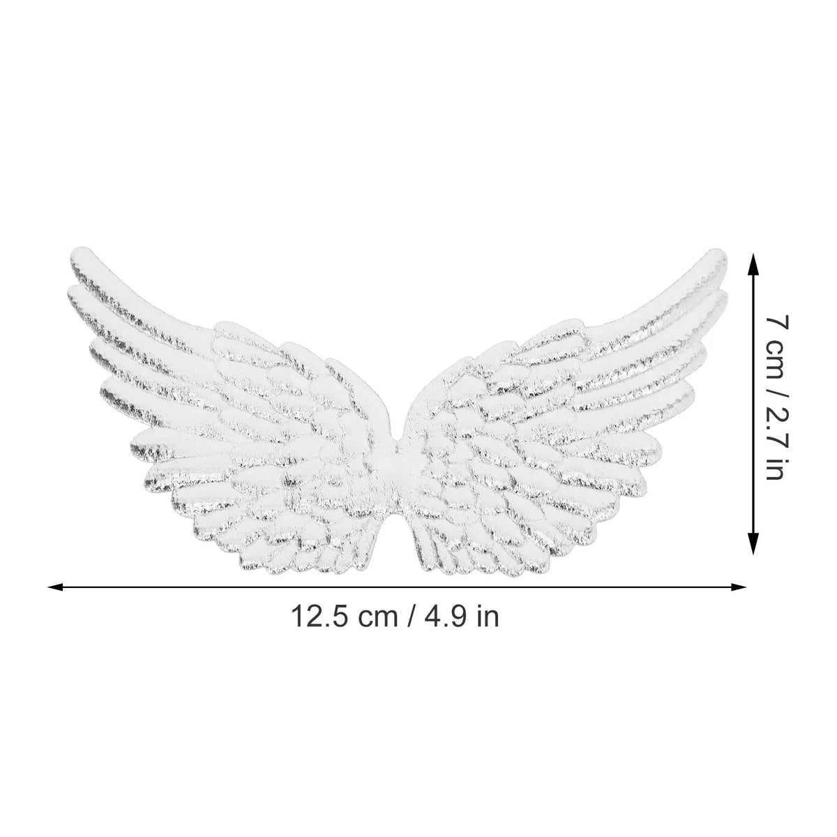 12Pcs Mini Angel Wings for DIY Crafts, Clothing & Costumes DIY Craft Embellishments Richie's