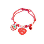 Adjustable Knit Pet Collar with Bell & Pendants for Cats & Dogs Pet Collar Richie's Red