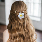 Plumeria Flower Hair Clip – Frangipani Wedding Barrette Flower Hair Clip Richie's