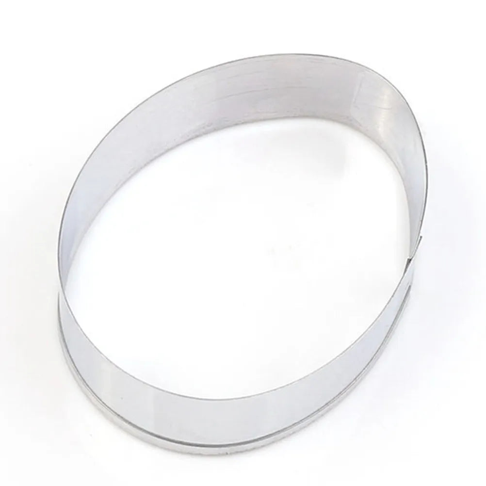 Egg Shaped Stainless Steel Cookie Cutters – DIY Baking Molds Cookie Cutter Mold Richie's