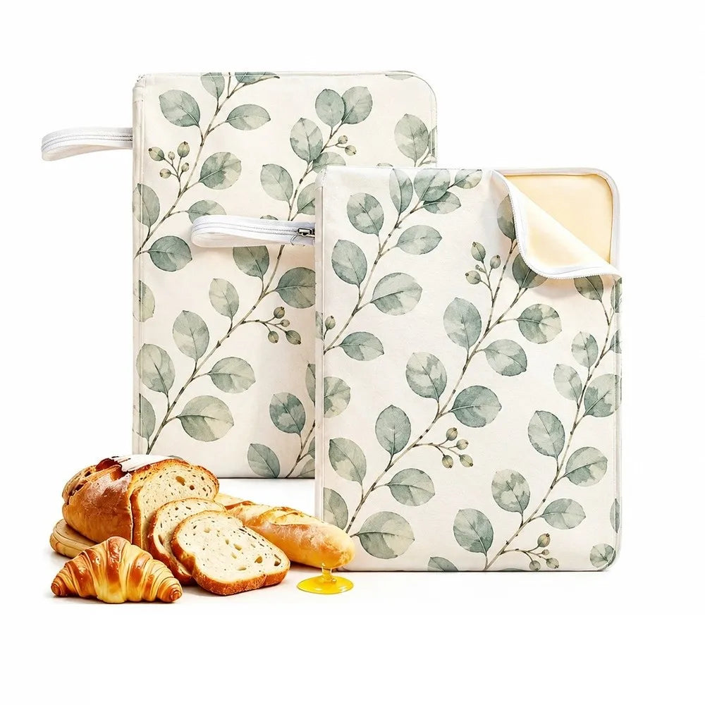 Reusable Beeswax Bread Bag – Organic Linen Sourdough Storage Bread Storage Bag Richie's 7