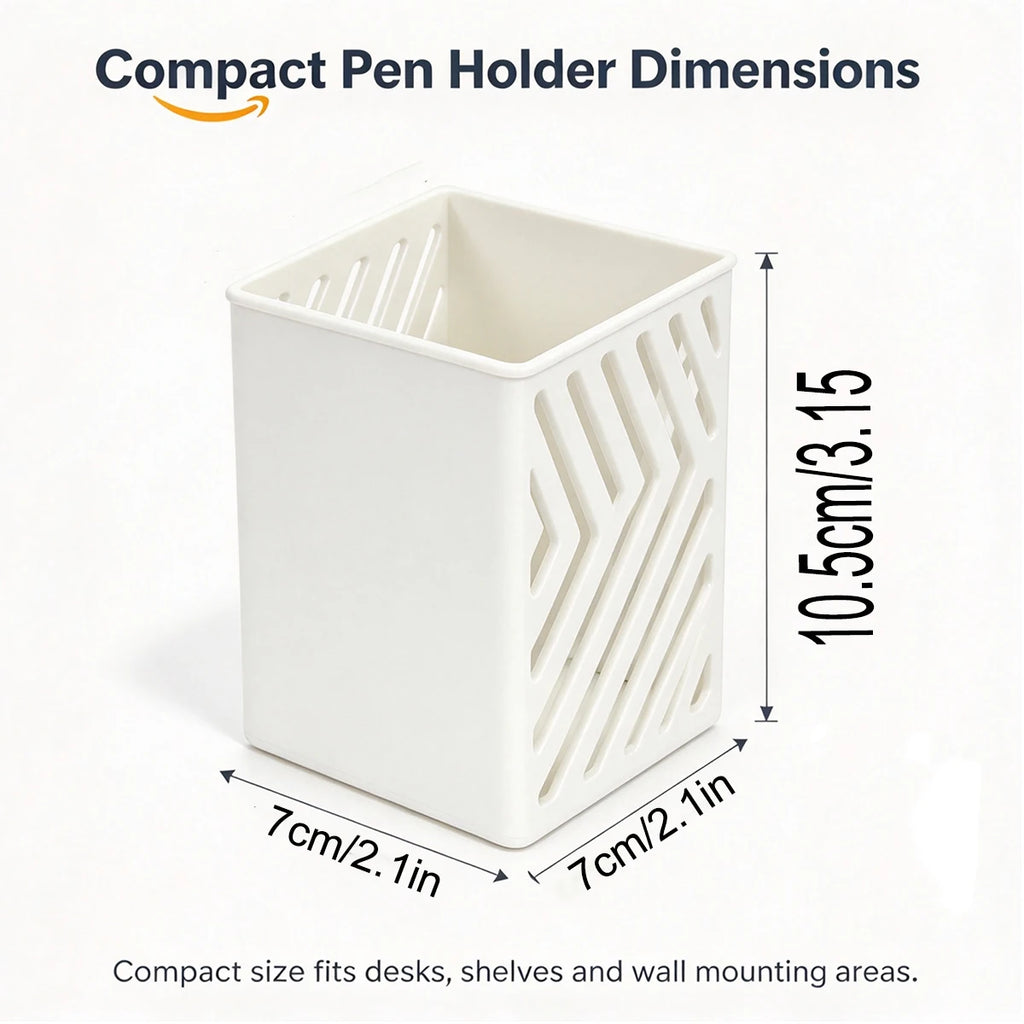 Wall Mounted Pen Holder – ABS Plastic Pencil Organizer Pen Holder Richie's