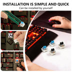 150/50Pcs 3-Pin RGB Mechanical Keyboard Switches + Puller Tools Keyboard Switch Set Richie's