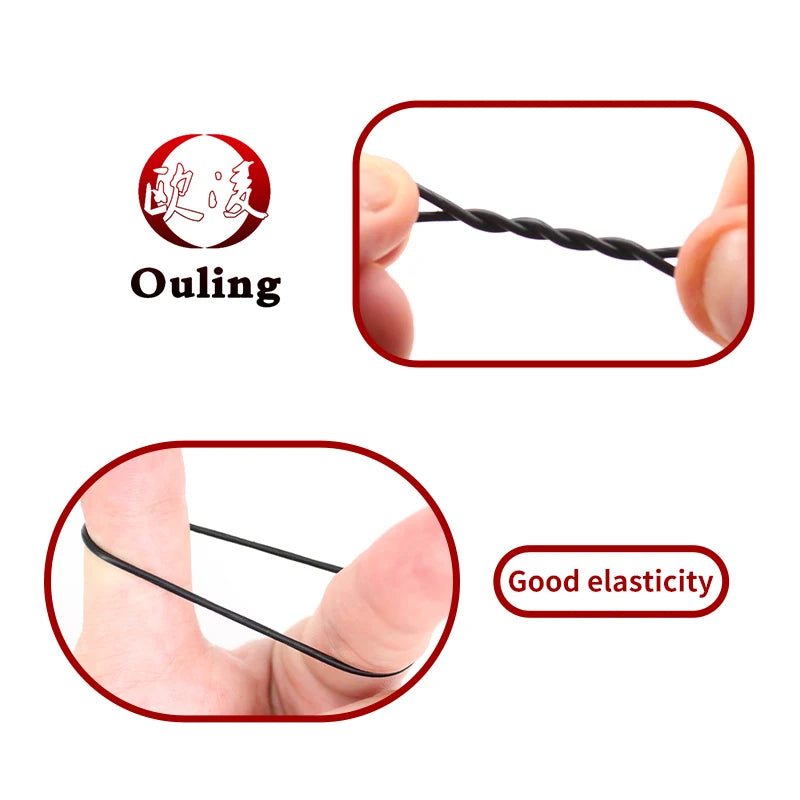 50pcs EPDM Black O-Rings Rubber Seals CS1/1.2mm OD 4–40mm Rubber O-Ring Seals Richie's