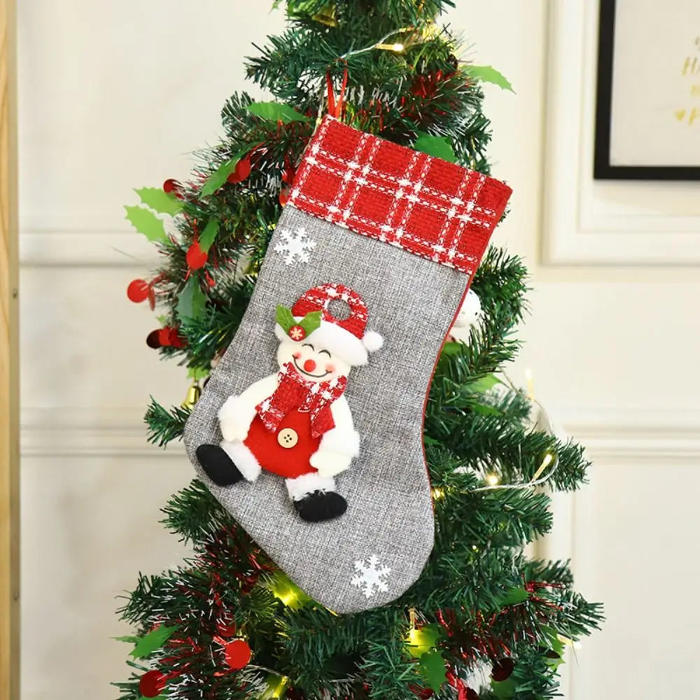 Super Large Christmas Stocking Gift Bag – Festive Xmas Ornament Christmas Stocking Richie's