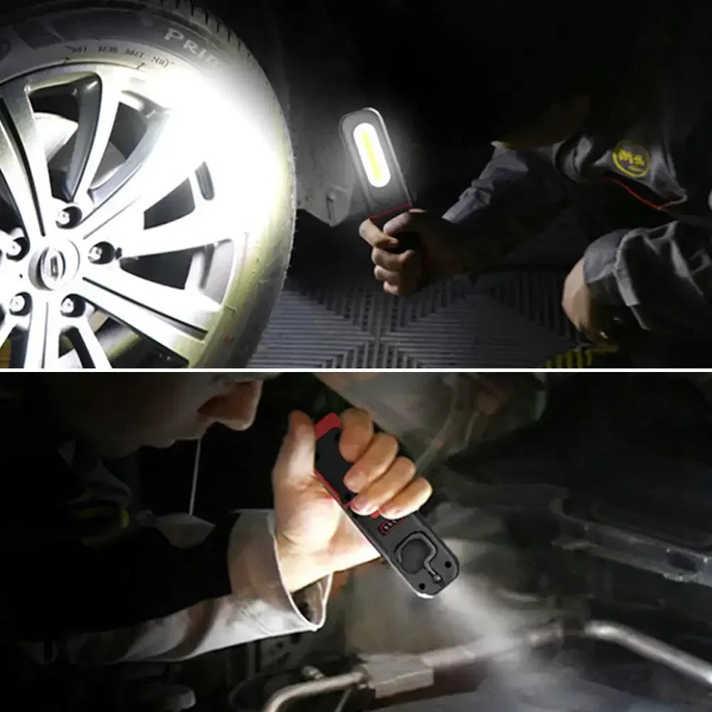 Rechargeable COB LED Magnetic Work Light | USB Flashlight LED Work Light Richie's