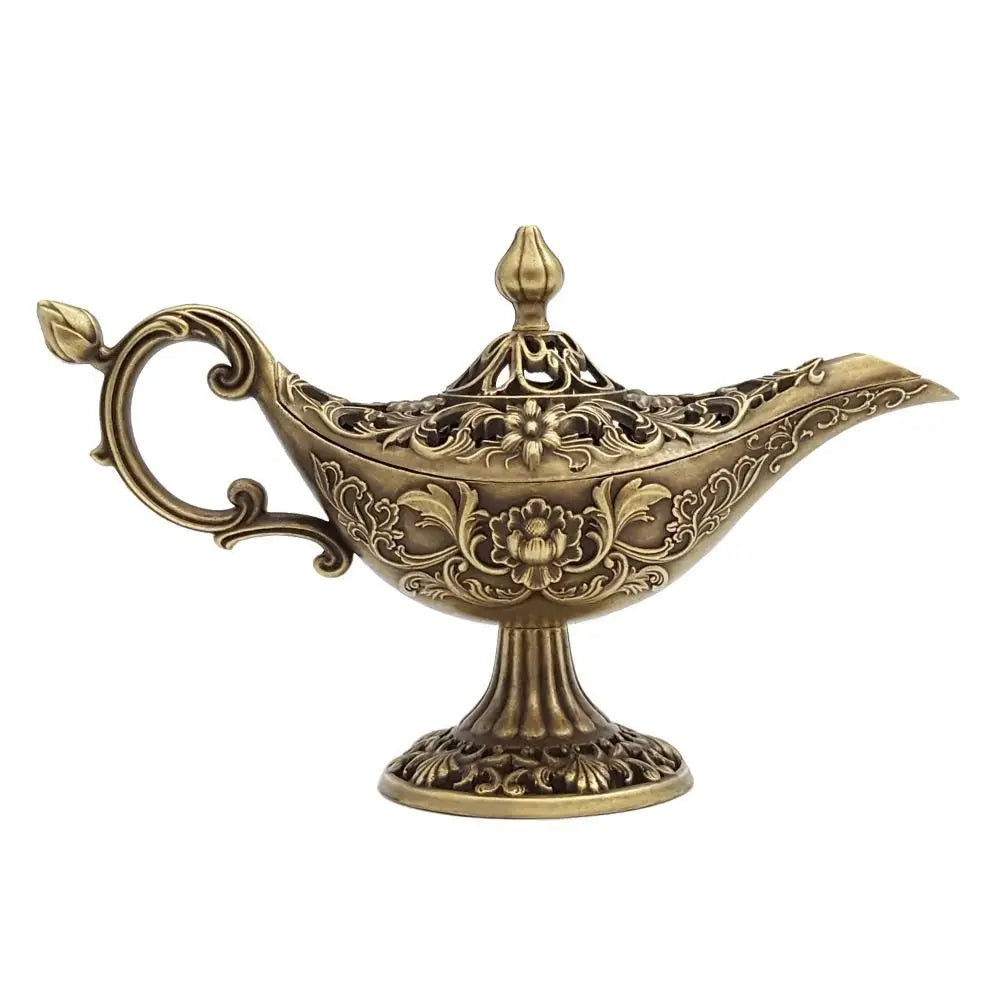 Alloy Incense Burner Carved Hollow Sandalwood Plate Holder Incense Burner Richie's