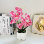 Artificial Butterfly Orchid Bonsai White Faux Flower Décor Artificial Flower Bonsai Richie's