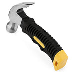4-Pack 8 Oz Compact Stubby Claw Hammer Set | Mini Grip Stubby Claw Hammer Richie's