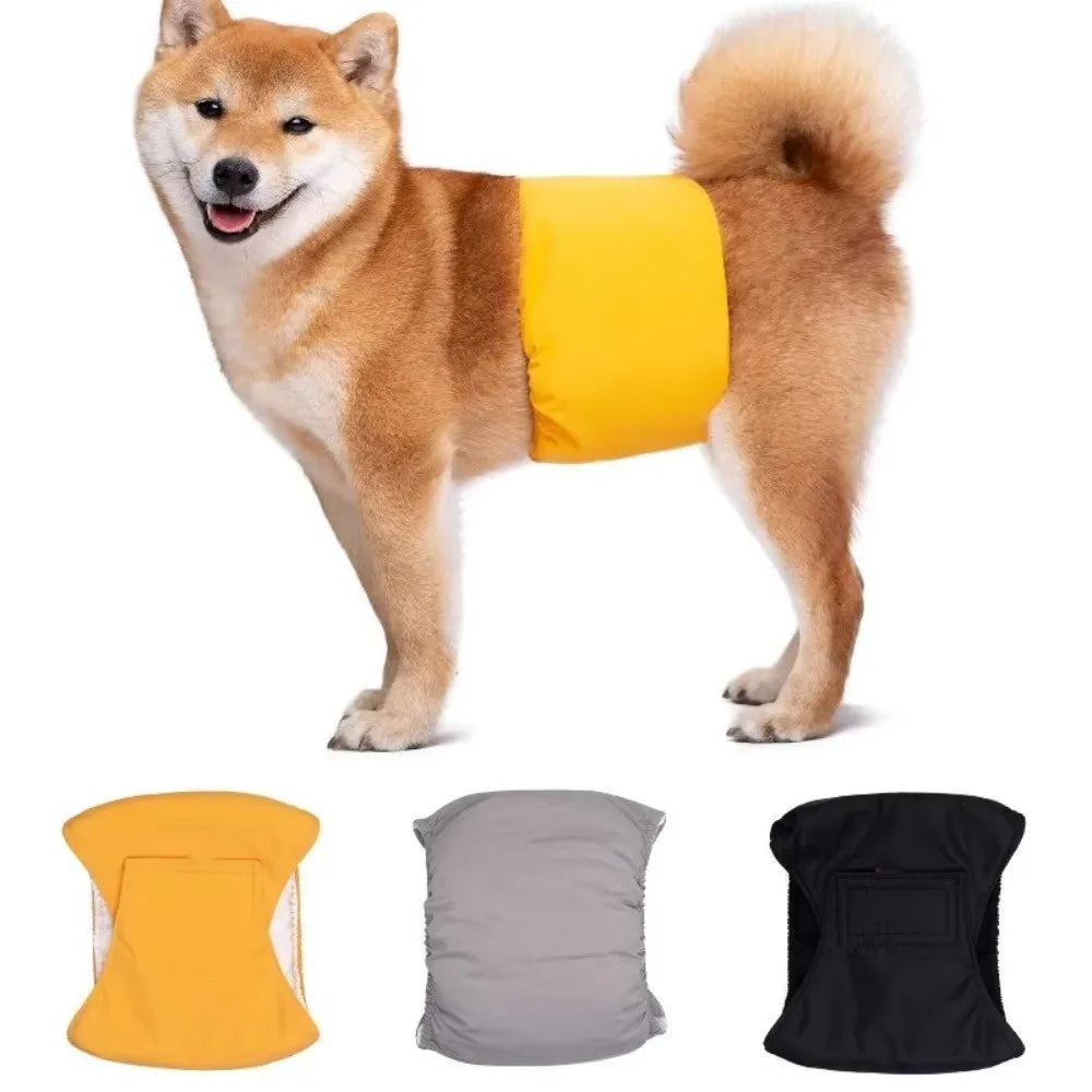 Reusable Male Dog Belly Bands – Washable Diapers XS–XL Dog Belly Band Richie's