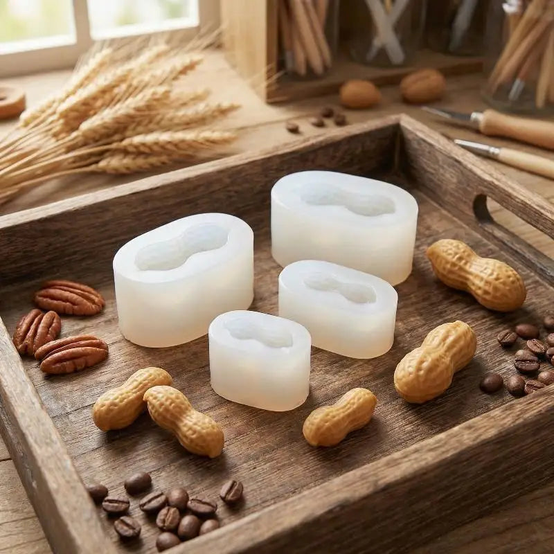 Peanut Silicone Mold – Non-Stick Baking & Candle Making Silicone Baking Mold Richie's