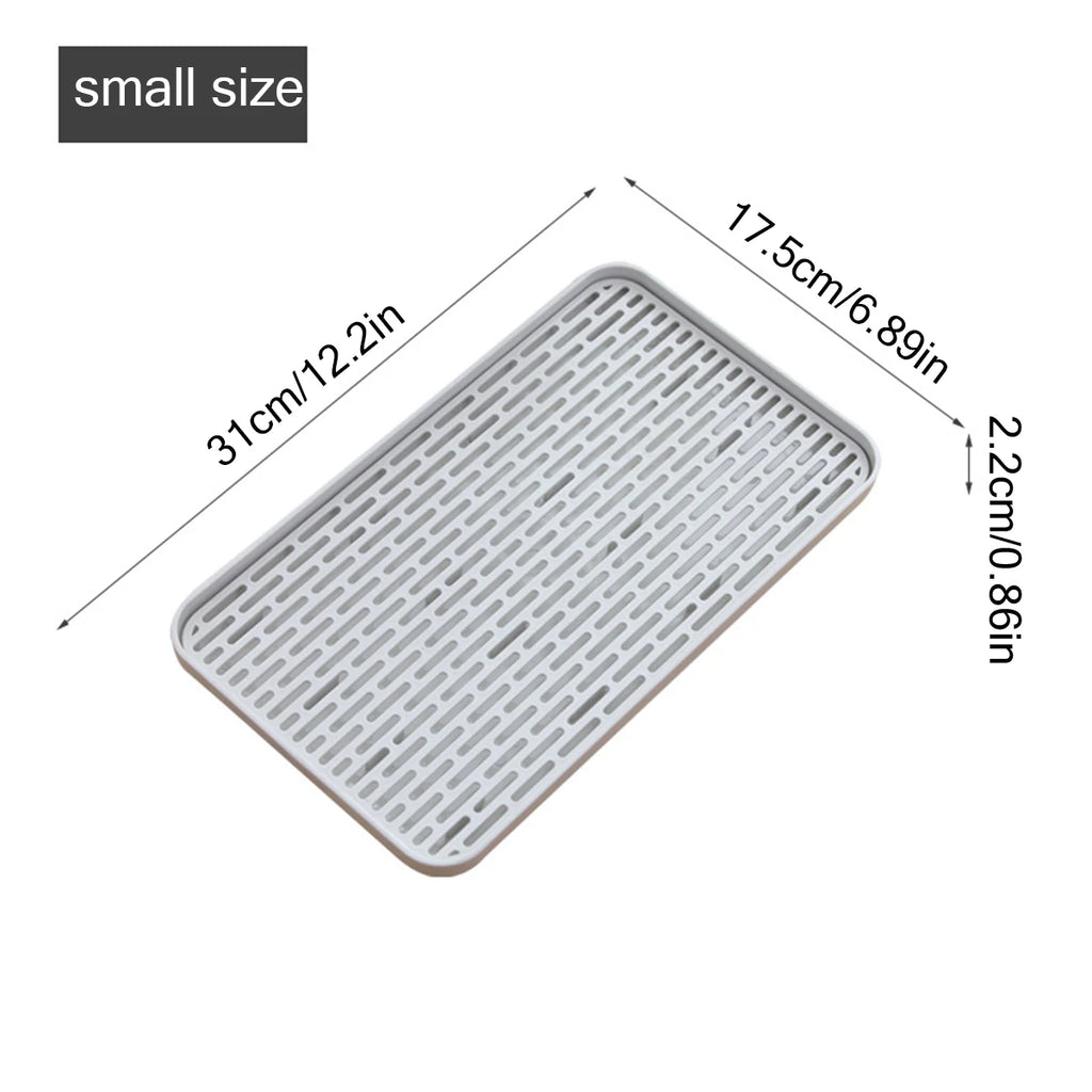 Double Layer Cup Drain Rack & Drying Tray | Kitchen Organizer Cup Drain Rack Richie's