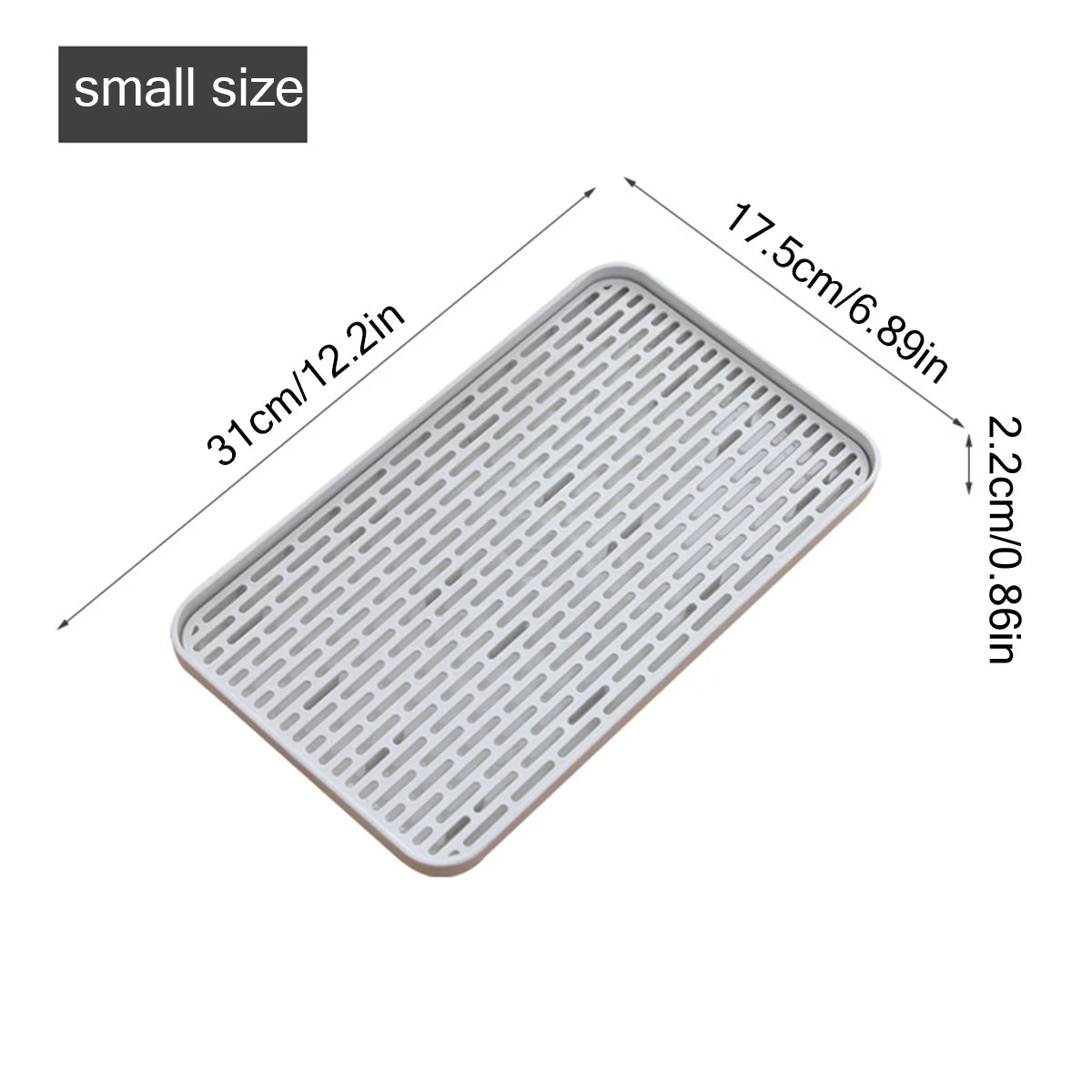Double Layer Cup Drain Rack & Drying Tray | Kitchen Organizer Cup Drain Rack Richie's