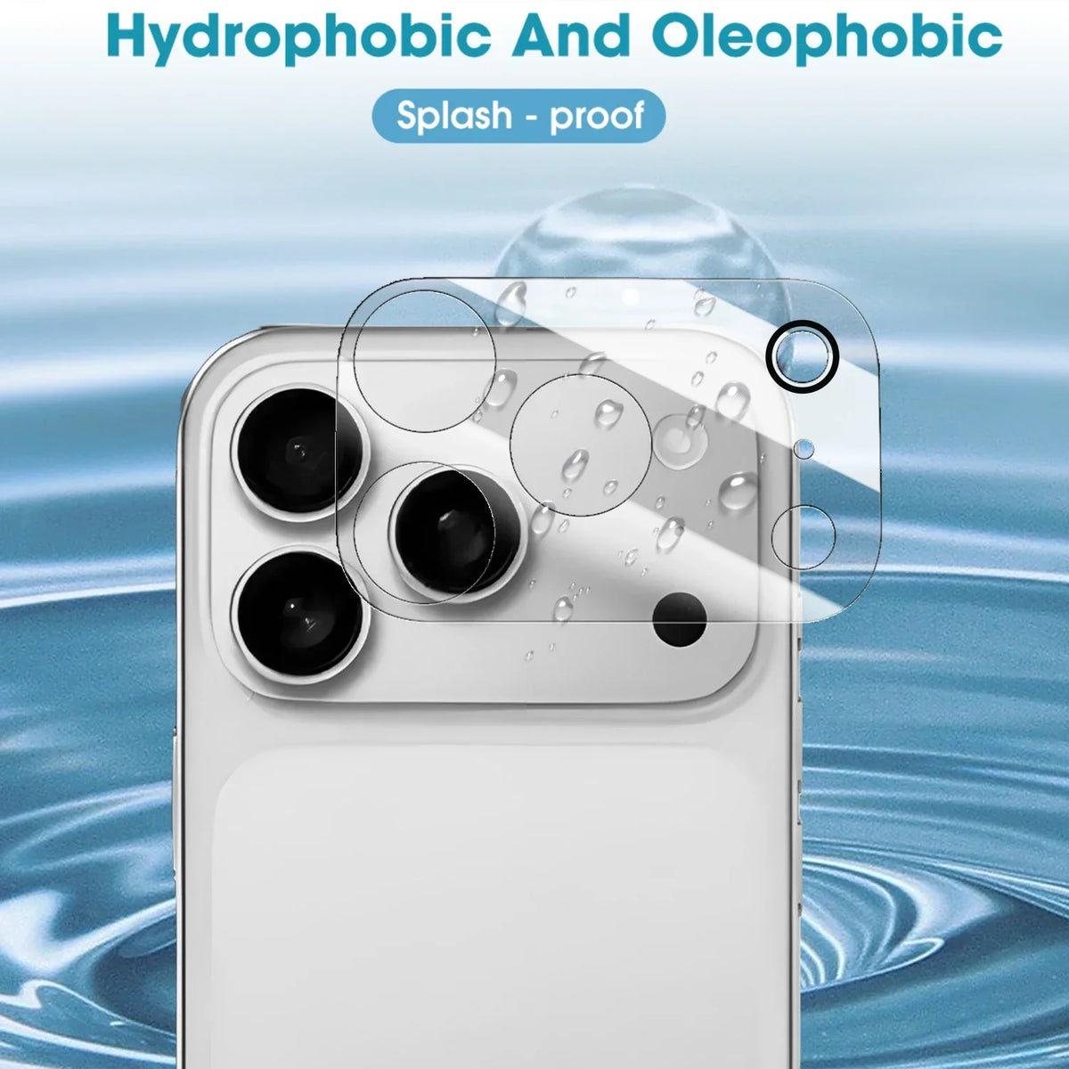 Tempered Glass Camera Lens Protector – iPhone 17 & 18 Pro Max Camera Lens Protector Richie's