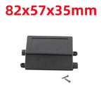 ABS Plastic Waterproof Electronic Project Box Enclosure Case Electronic Enclosure Box Richie's 82x57x35mm-black