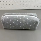Polka Dot Pencil Case Large Capacity Soft Fabric Pen Bag Pencil Case Richie's