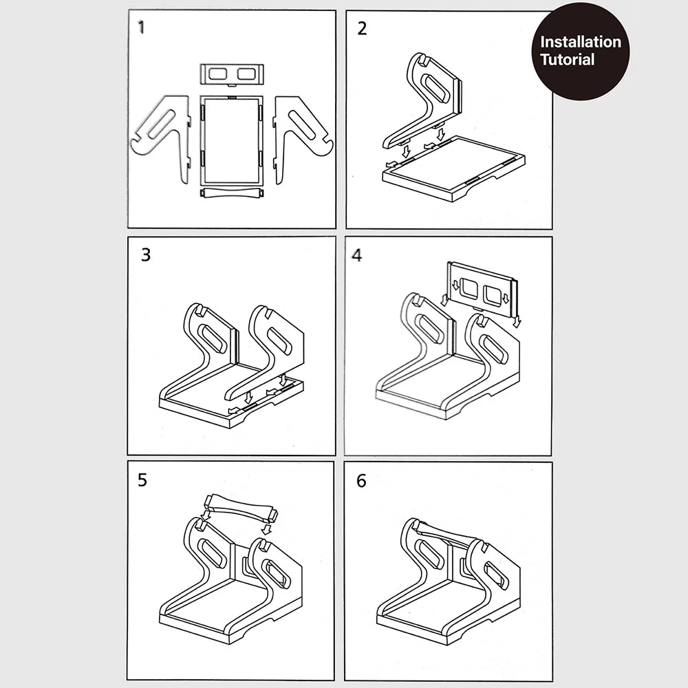 Marklife Desktop Thermal Label Holder Stand – Roll & Fanfold Label Holder Stand Richie's