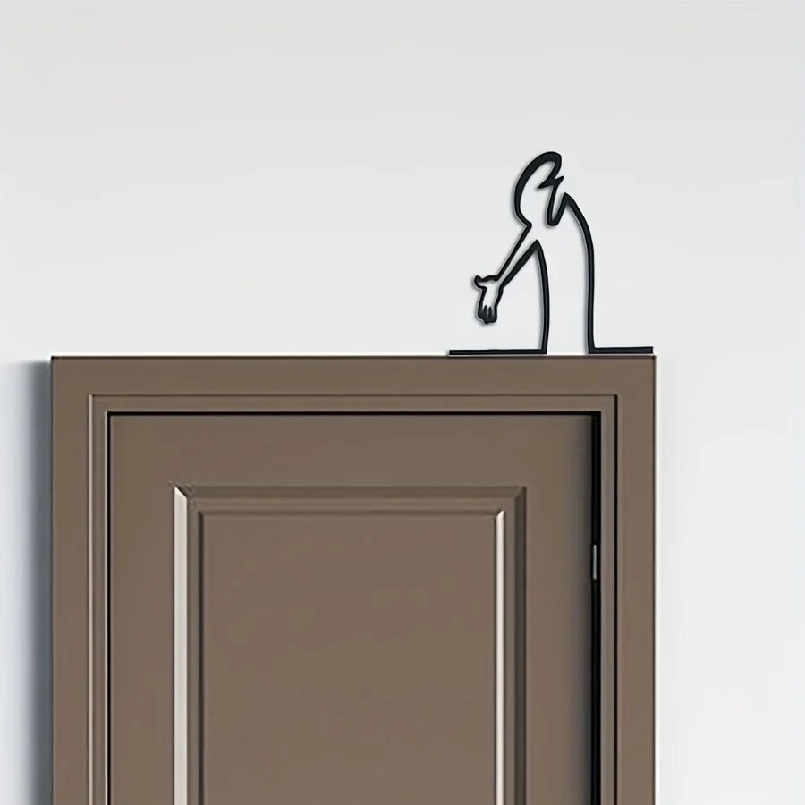 Modern Metal Wall Art Poster – Minimalist Line Art Home Decor Metal Wall Art Richie's