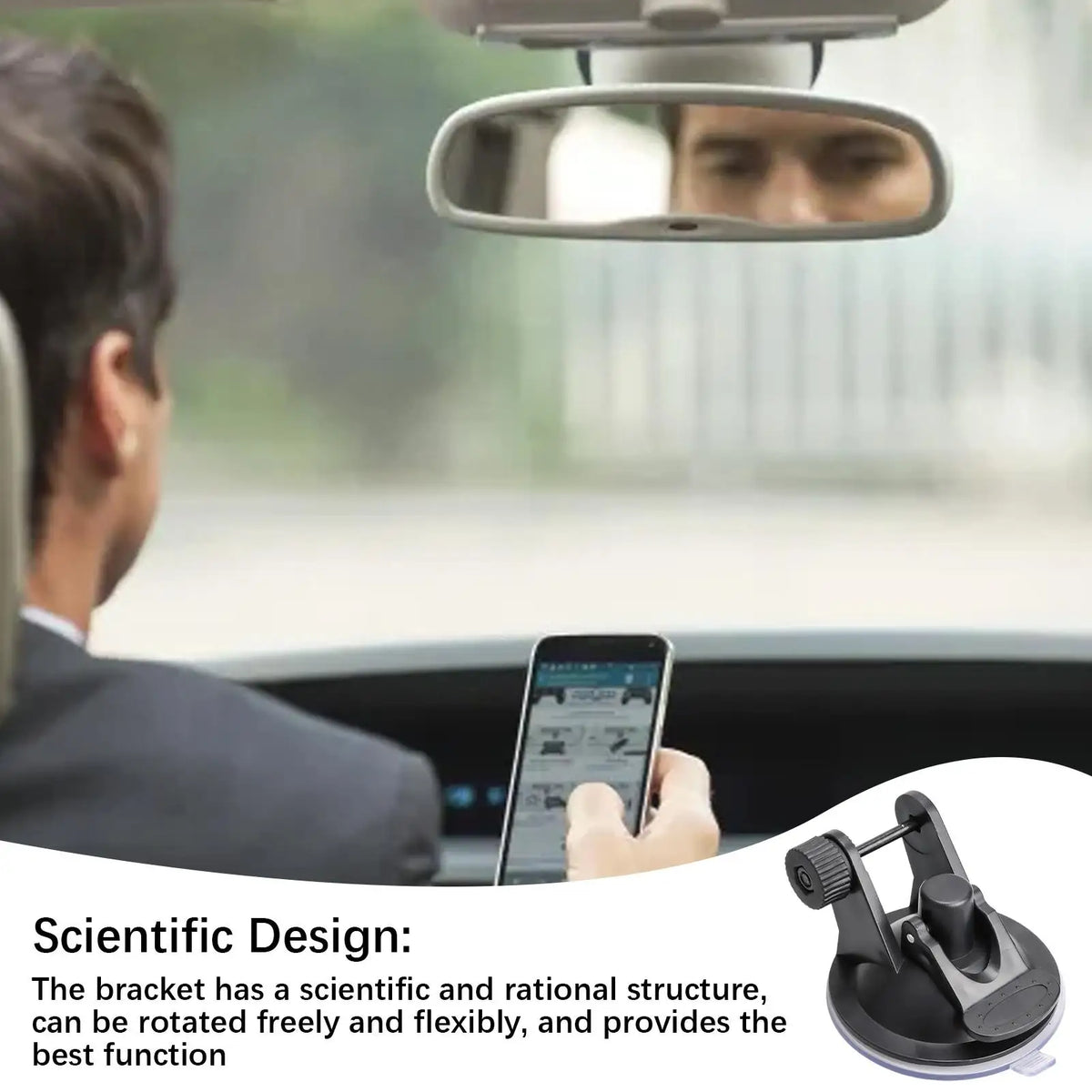 180° Adjustable Dash Camera Mount – Dashboard & Windshield Dash Camera Mount Richie's