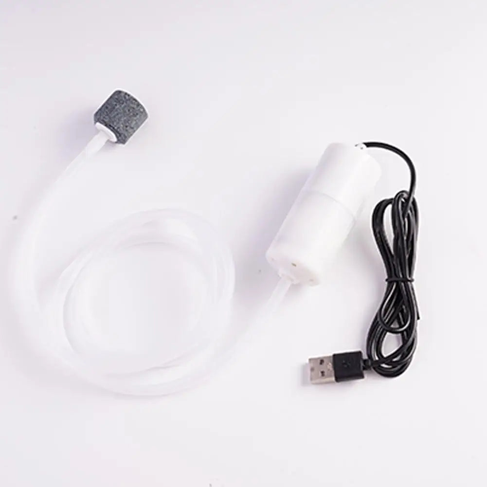 USB Mini Silent Aquarium Air Pump – Ultra Quiet Fish Tank Aerator Aquarium Air Pump Richie's