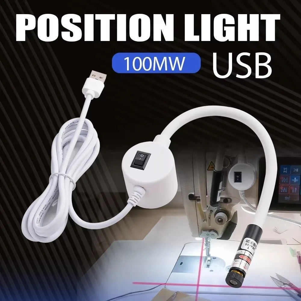 Magnetic Quilting Laser Guide Light – USB Dot Cross Line Sewing Quilting Laser Guide Richie's