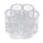 Clear Acrylic Flower Makeup Organizer – 6-Hole Lipstick Holder Makeup Storage Organizer Richie's