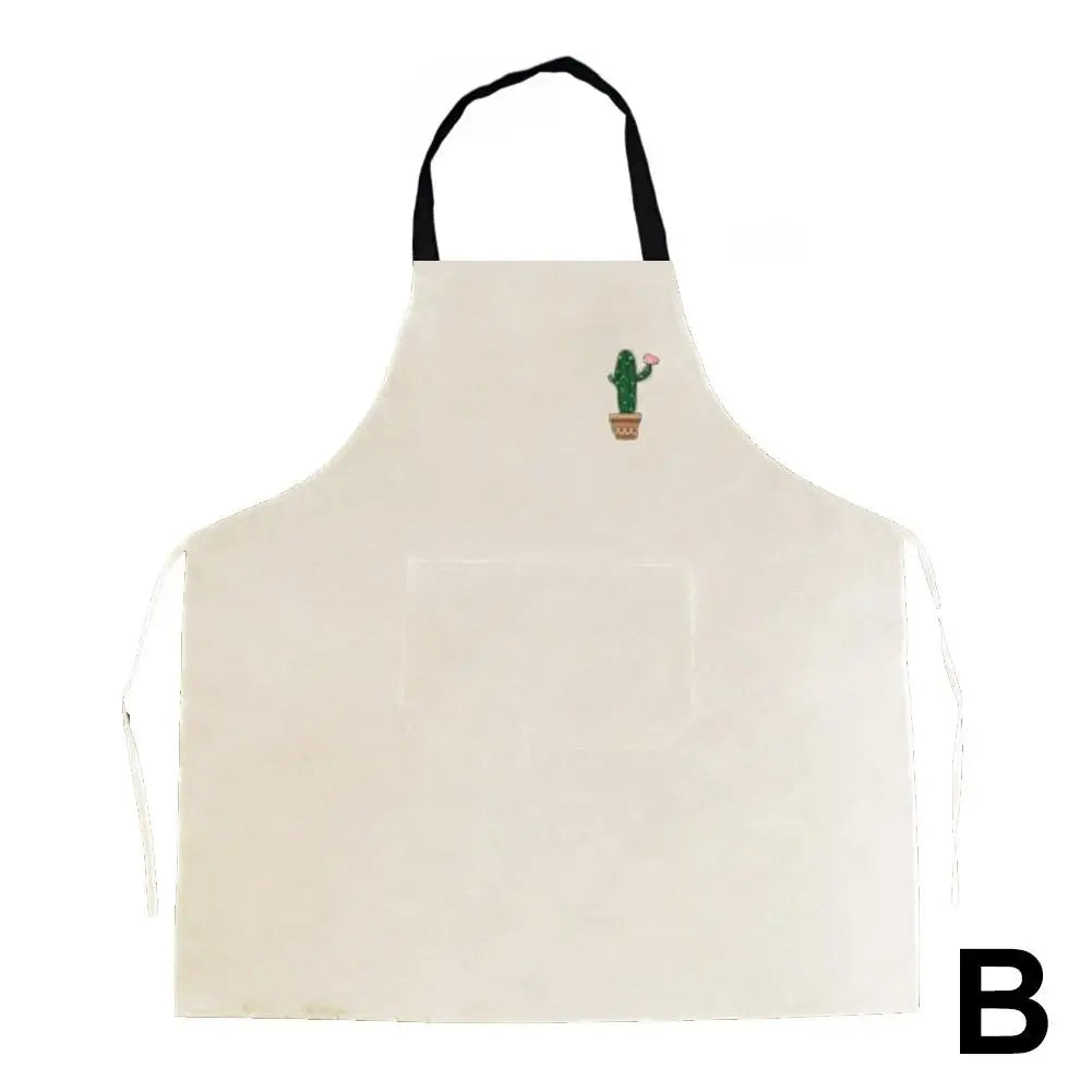 Adjustable Unisex Kitchen Apron with Pocket | Chef & BBQ Kitchen Apron Richie's white