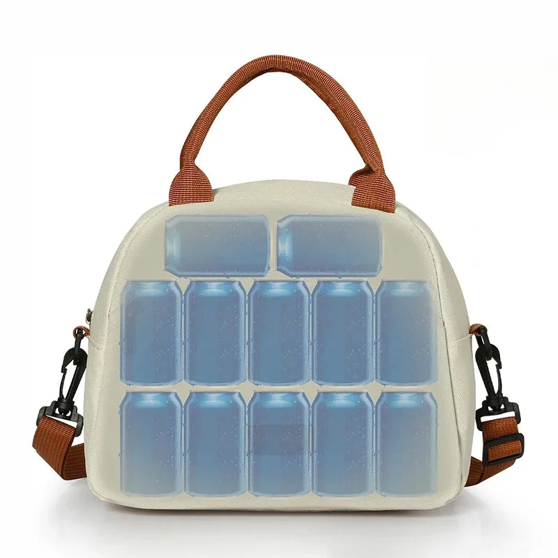Waterproof Insulated Lunch Bag – Thermal Cooler Handbag Insulated Lunch Bag Richie's